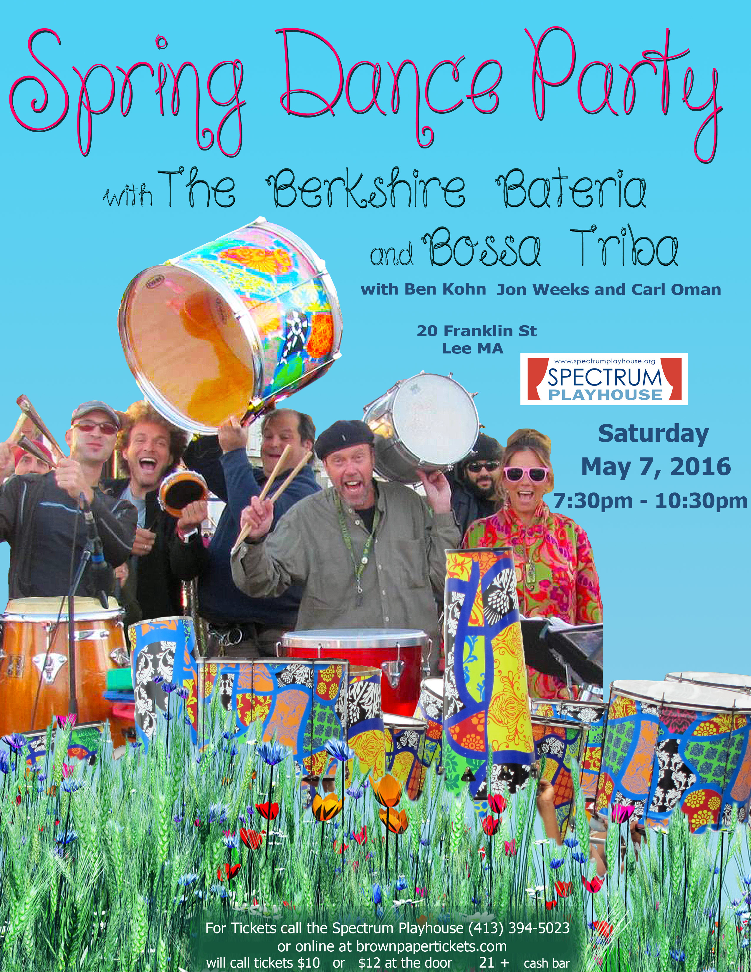 Spring Dance Party with Berkshire Bateria Spectrum Playhouse